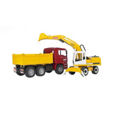 Bruder Man Tga Tripping Truck s Liebherr Kraan