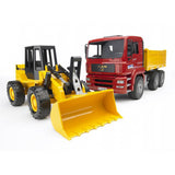 Bruder Car Truck s lopatou