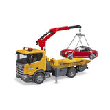 Bruder Truck Scania 560R Tow Truck med bil