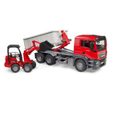 Bruder Man TGS with Rolcontainer and Schäffer Compact drawer