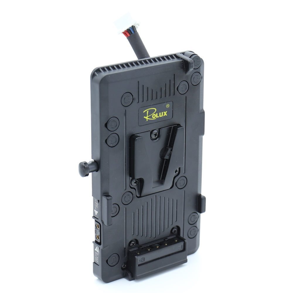 Plaque de batterie Rolux V-Mount RL-BMG pour Ursa noir