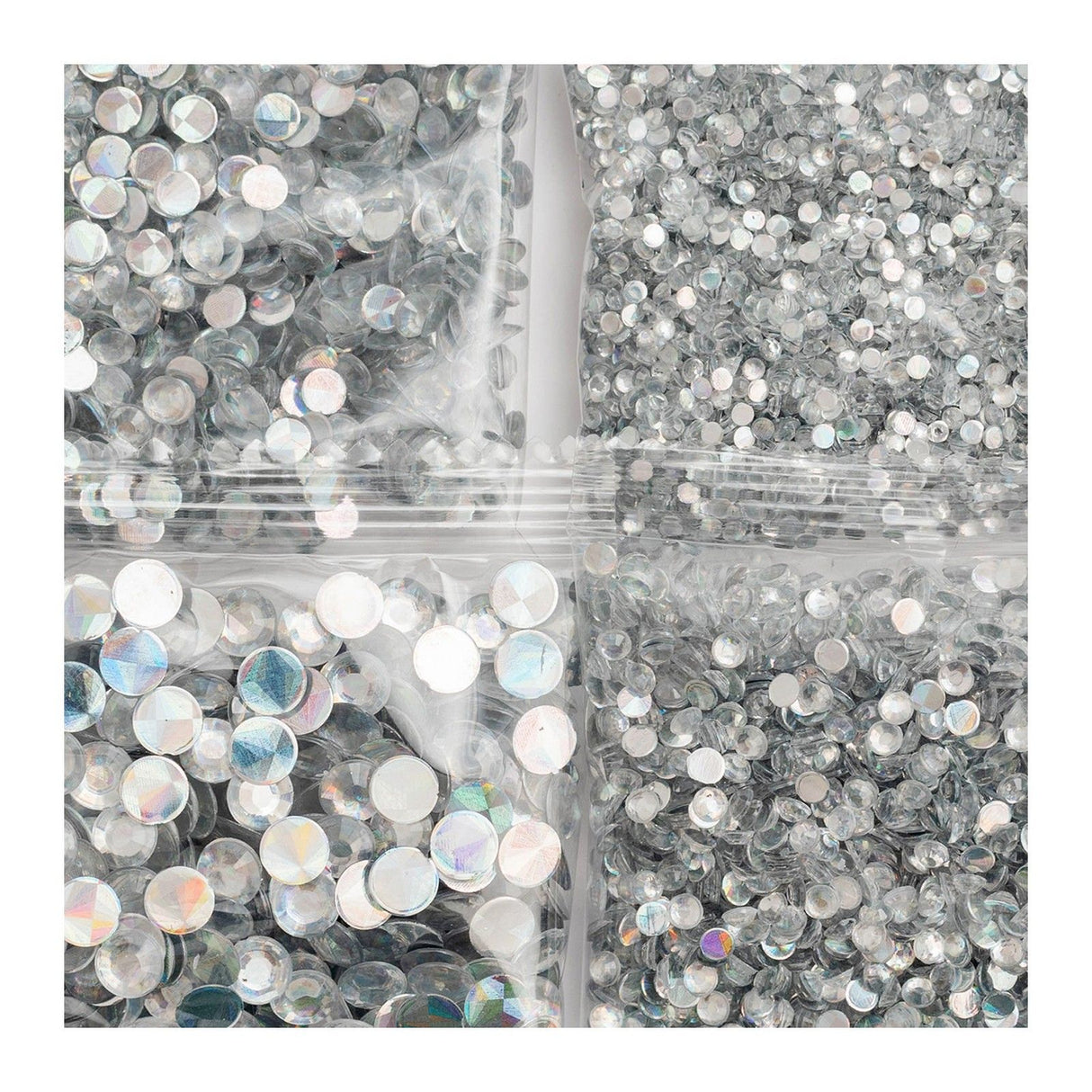 We are makers • spin it rhinestone clear