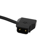 Rolux 4-Pins XLR Kvinna med manlig D-Tap RL-C5