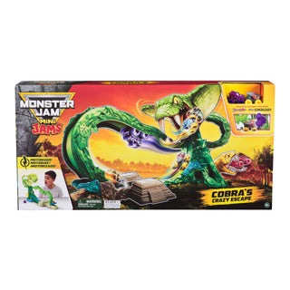 Monster jam mini jams cobra booster playset