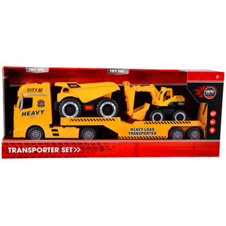 Rapid Wheels Autotransporter Building vehicles with light and sound and friction