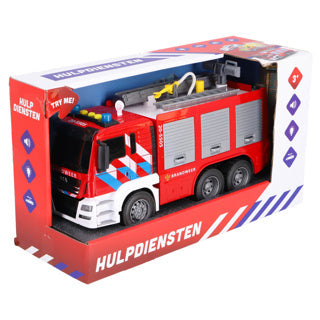 Auto gasilska brigada Rapid Wheels s svetlobo in zvokom