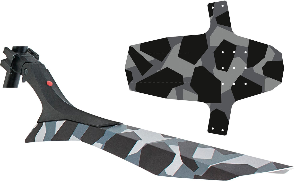 Hebie steekspatbordset swap set 0724 e set clip-on fender set swap set camouflage