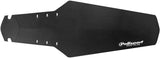 PoliSport Front Fender Mud-Slim Black