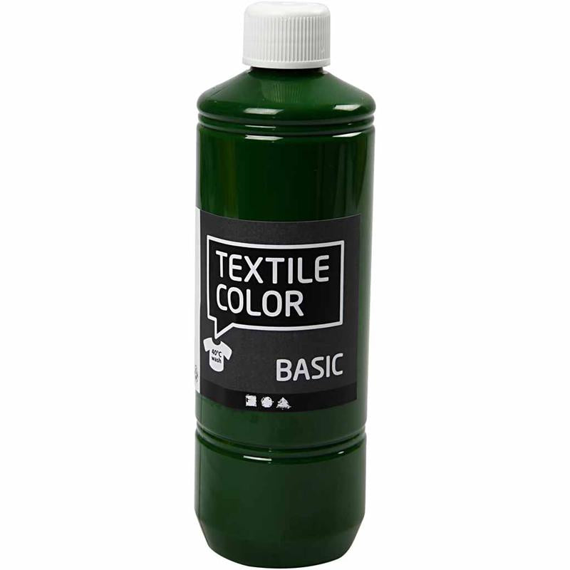Fabric paint - Grass Green, 500ml