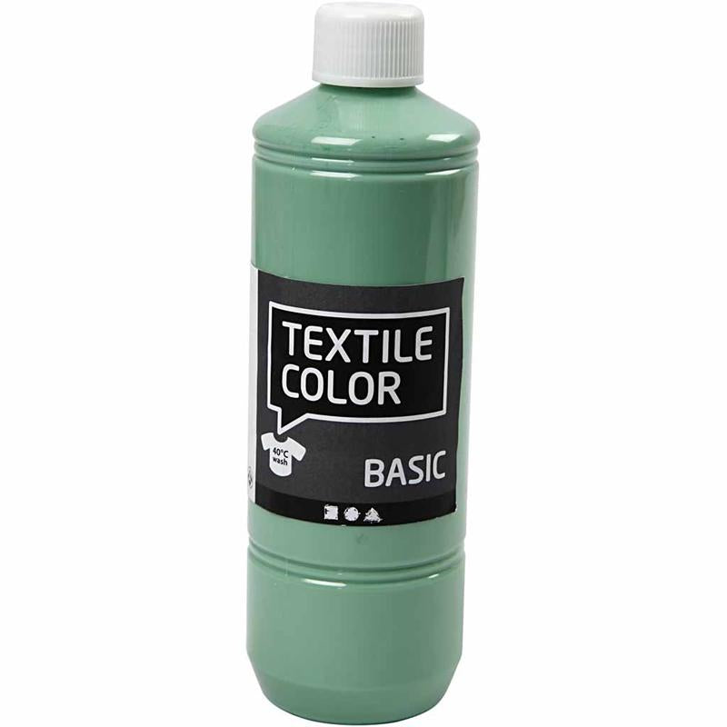 Creativ Company Textile Color Paint - Zeegroen, 500ml