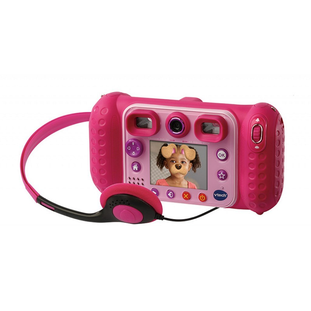 Vtech kidizoom duo dx gyermekkamera rózsaszín 4 darab