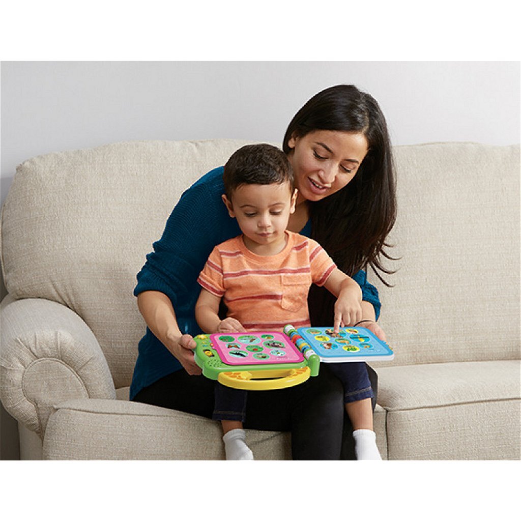 Livro infantil de Vtech My First 100 Words Animals Green