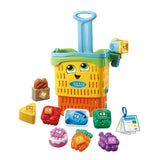 VTech Shopping Cart Scan Leather 19 x 32 x 29 cm yellow 13-piece