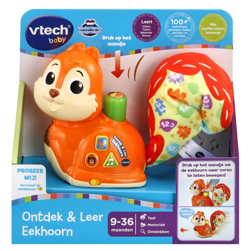 Vtech dítě objevte koženou veverku