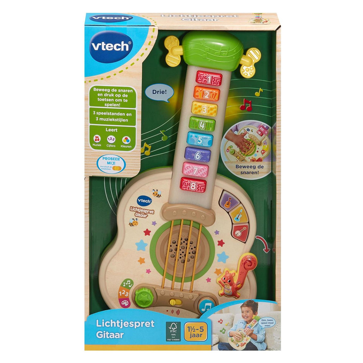 Vtech toddler light fun guitar