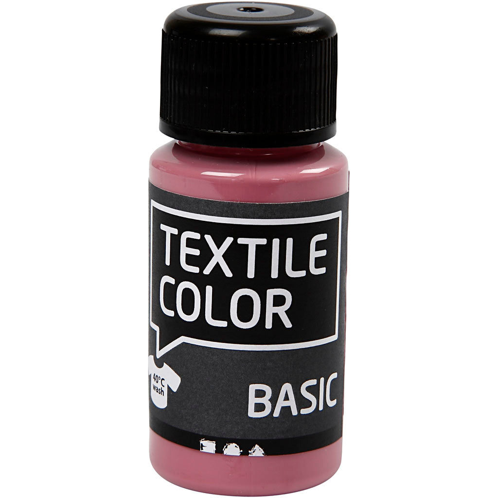 Creativ Company Textile Color semi-opaque textile paint - dark pink, 50ml