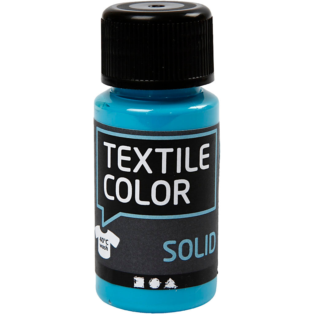 Creativ Company Textile Color opaque textile paint - turquoise blue, 50ml