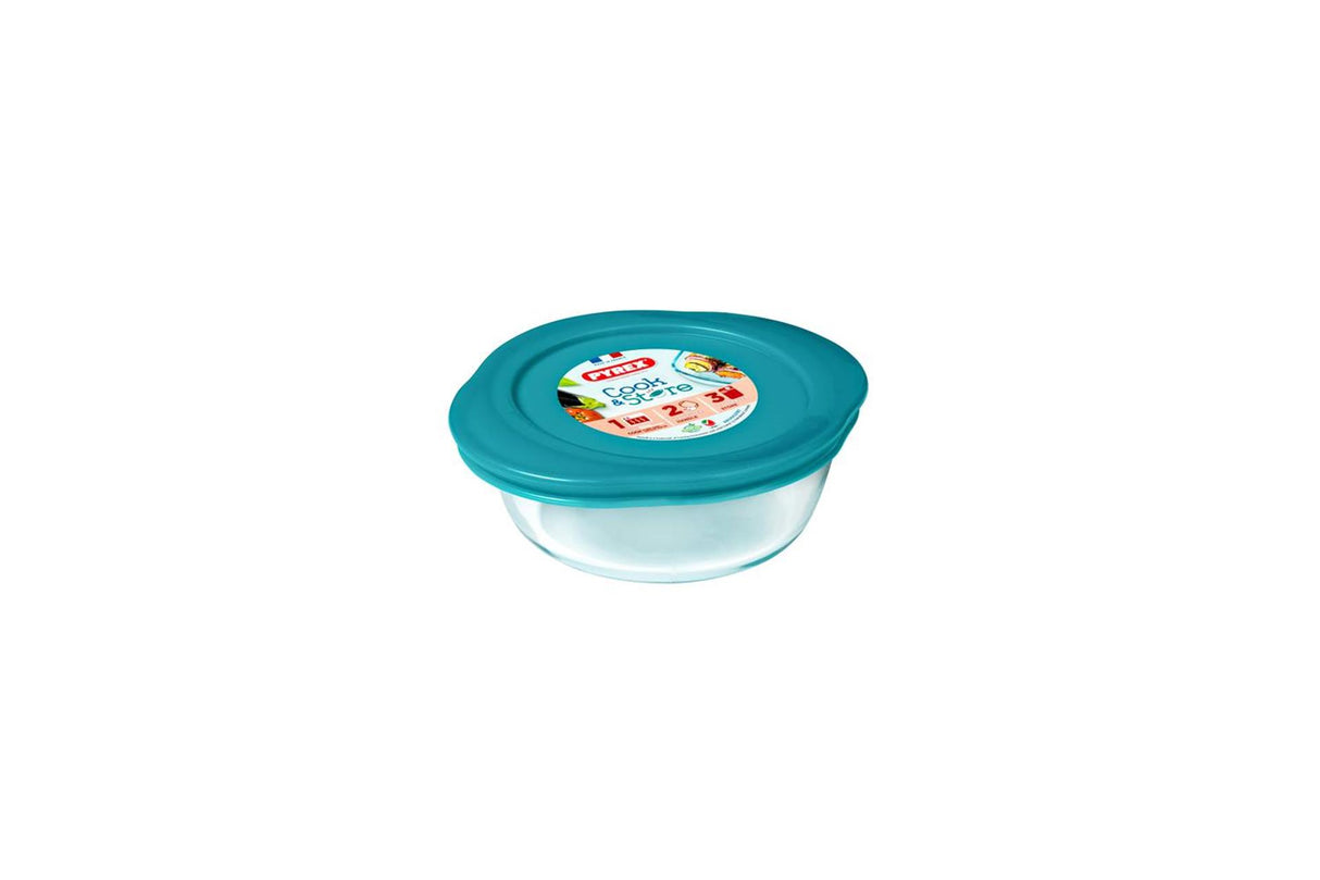 Pyrex oppbevaringsfat 350ml 14x12x5cm