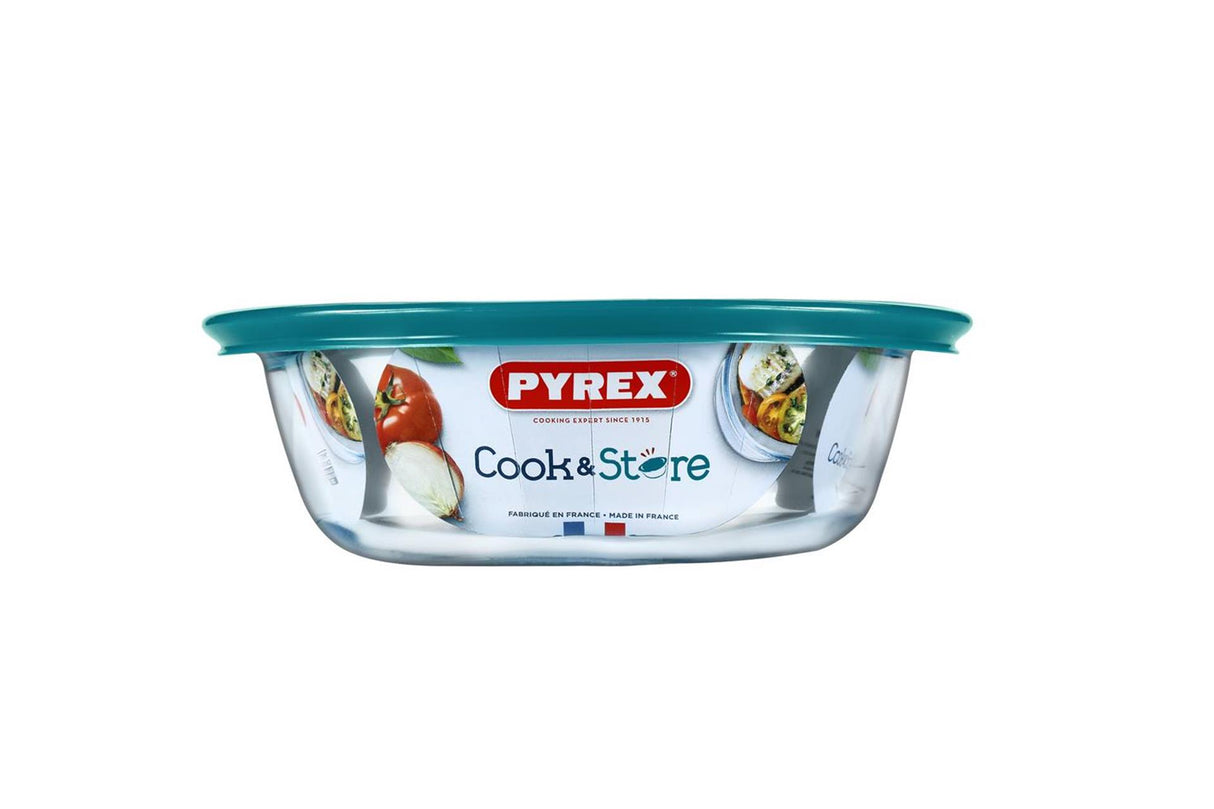 Pyrex tárolóedény 1,1l 20x18x7cm
