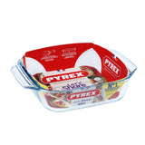 Pyrex 2,4l kvadratinis kepimo indas