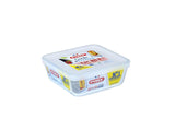 Pyrex tilbered og frys ovnfad 15x15 cm borosilikatglas