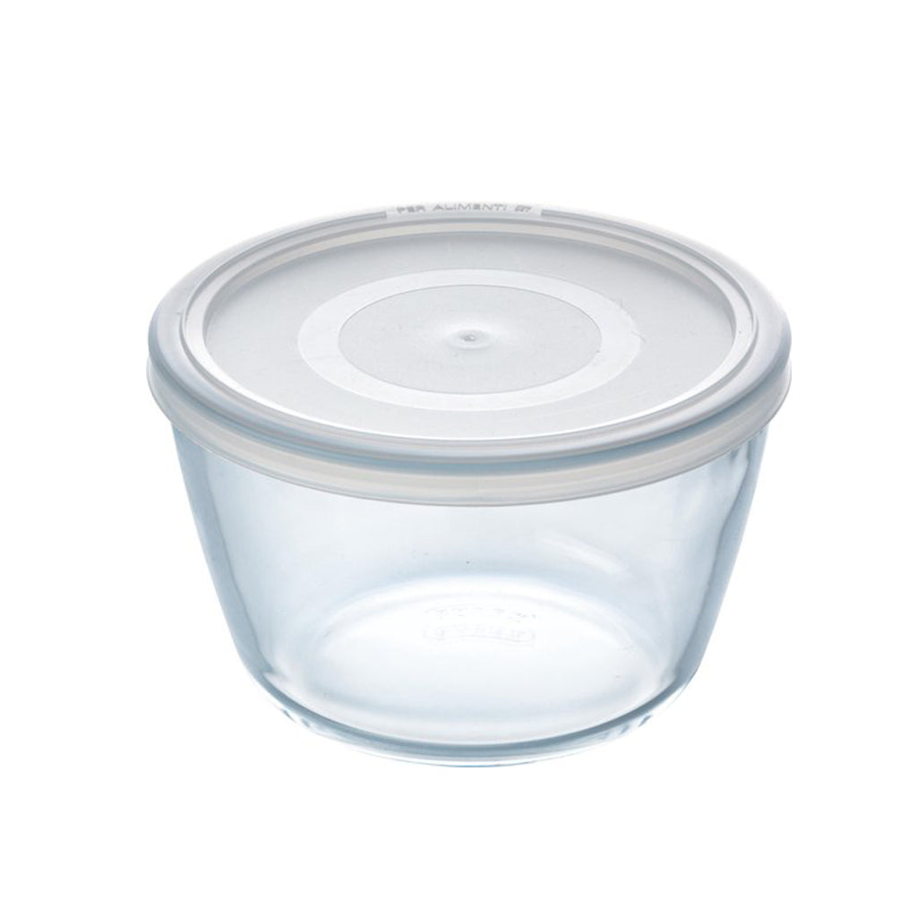 Pyrex skleda s pokrovom 1,1l ø17x9cm