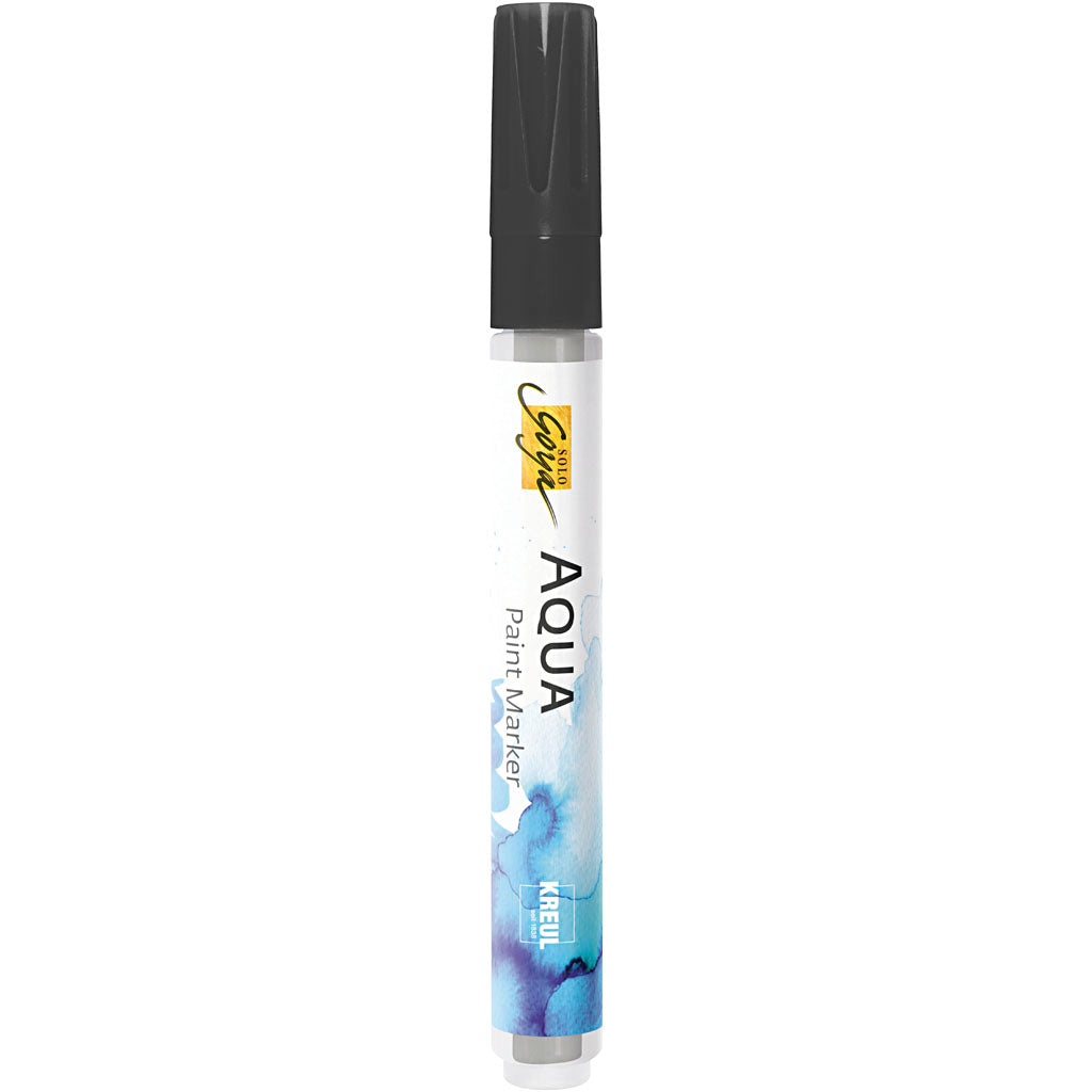 Solo Goya Aqua Paint Marker Display, Black, 1 Piece