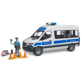 Police MB Sprinter with policeman
