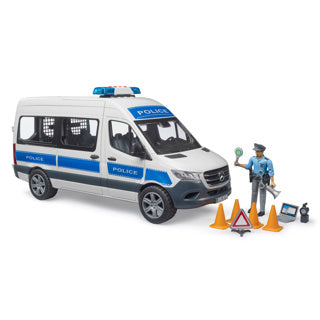 Police MB Sprinter with policeman
