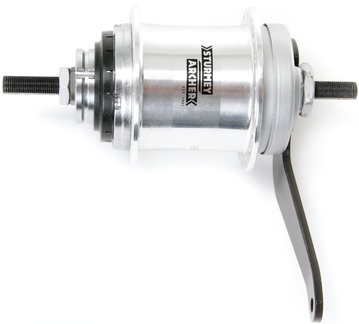 „Sturmey Archer Gear Hub“ dalių rinkinys IHS3C. Int.gear Hub St.Archer IHS3C 36H Sidabras