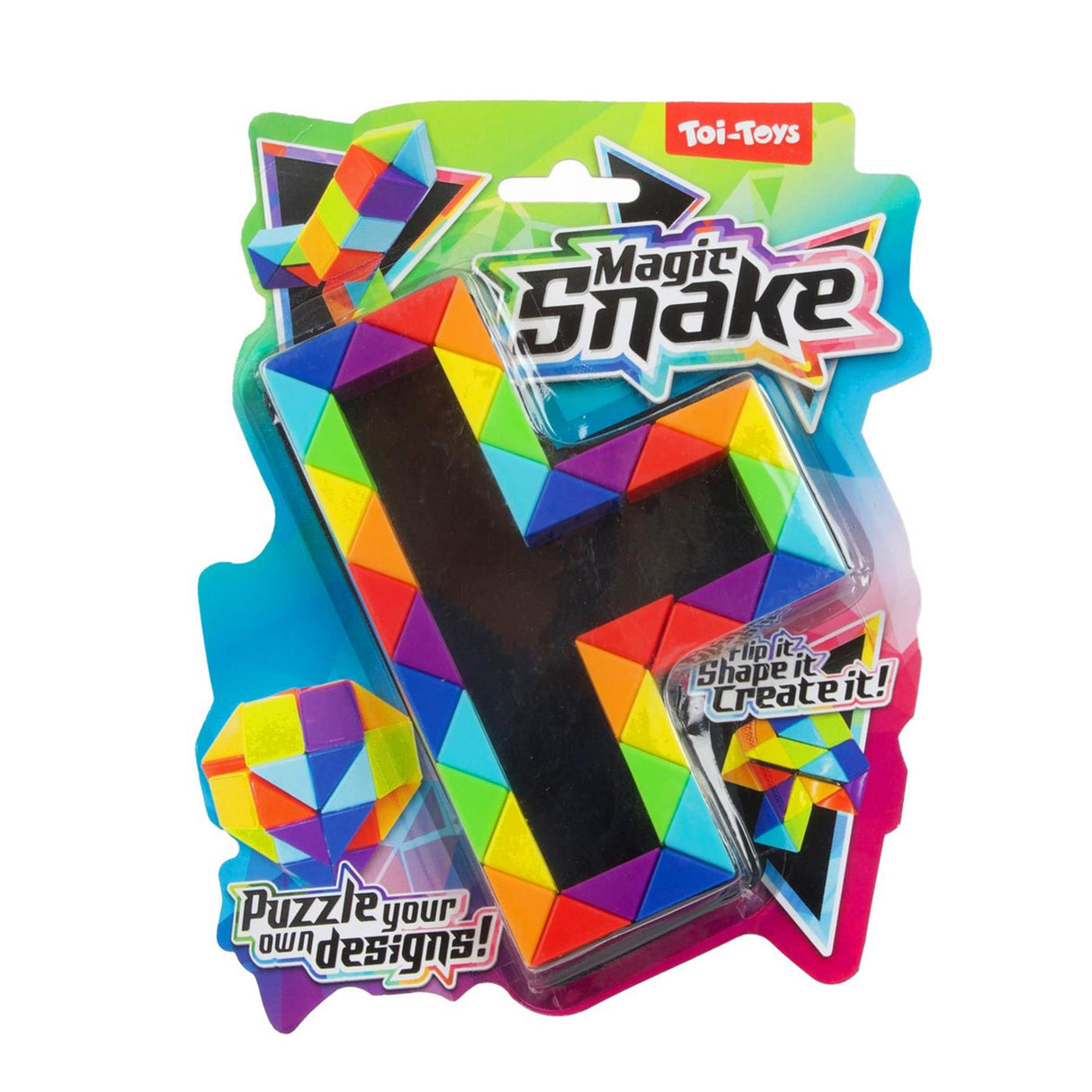 Toi-toys fun puzzle color magic snake
