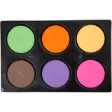 Waterverf, h: 19 mm, d 57 mm, extra kleuren, 1 doos