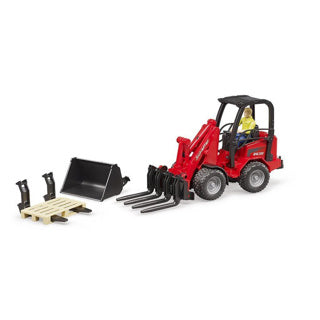 Bruder Schaeffer 2630 shovel with front loader and accessories