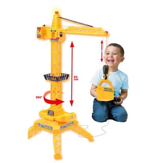 Rapid Wheels Kraan with cable control and movable trolley with remote control