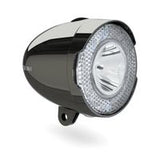 Axa headlight 706 15 lux - black
