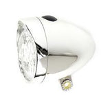 Headlight Ikzi LED RETRO CHROME