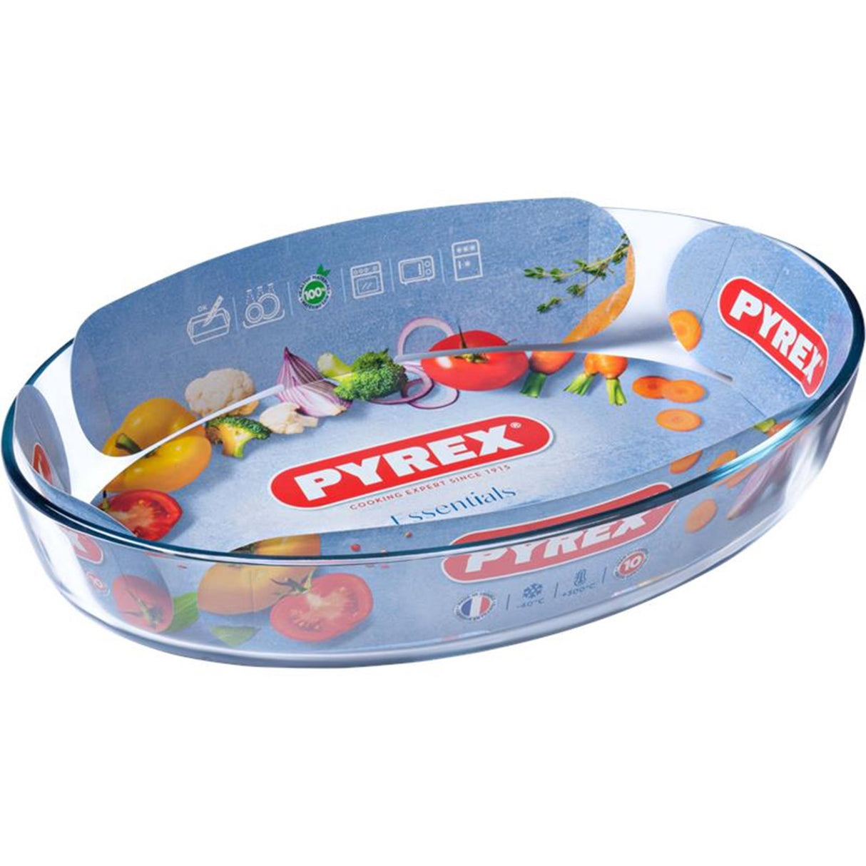 Pyrex ovenschaal ovaal 3l 35x24cm
