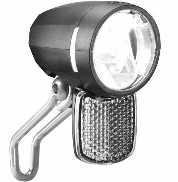 Headlight Busch und Müller Lumotec Myc T Senso Plus with Sensor and Stand Light for hub dynamo - 50 lux