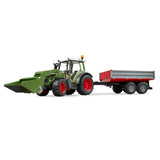 Bruder Traktor Fendt 210 s mit Anhänger