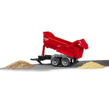 Bruder Krampe tandem halfpipe tipper trailer