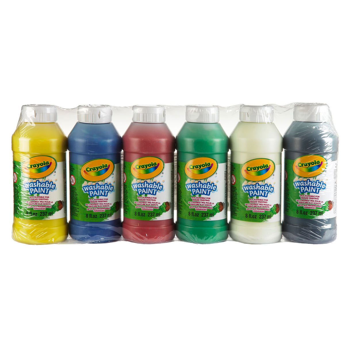 Crayola Paint Paint Washable, 6 cores