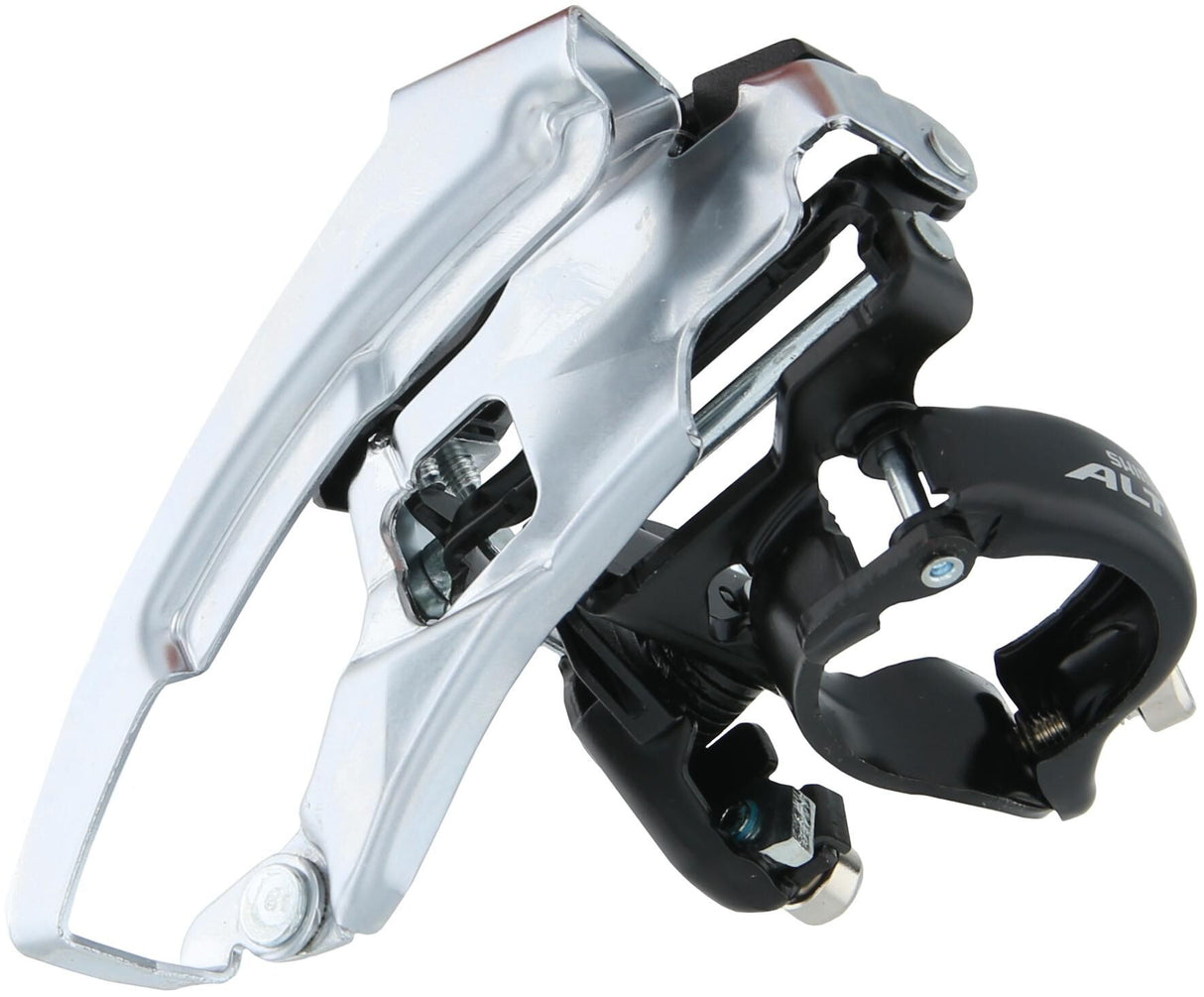 Elülső váltó 3 x 7 8-as sebességű Shimano Altus M310 Top Swing Dual Pull 40T