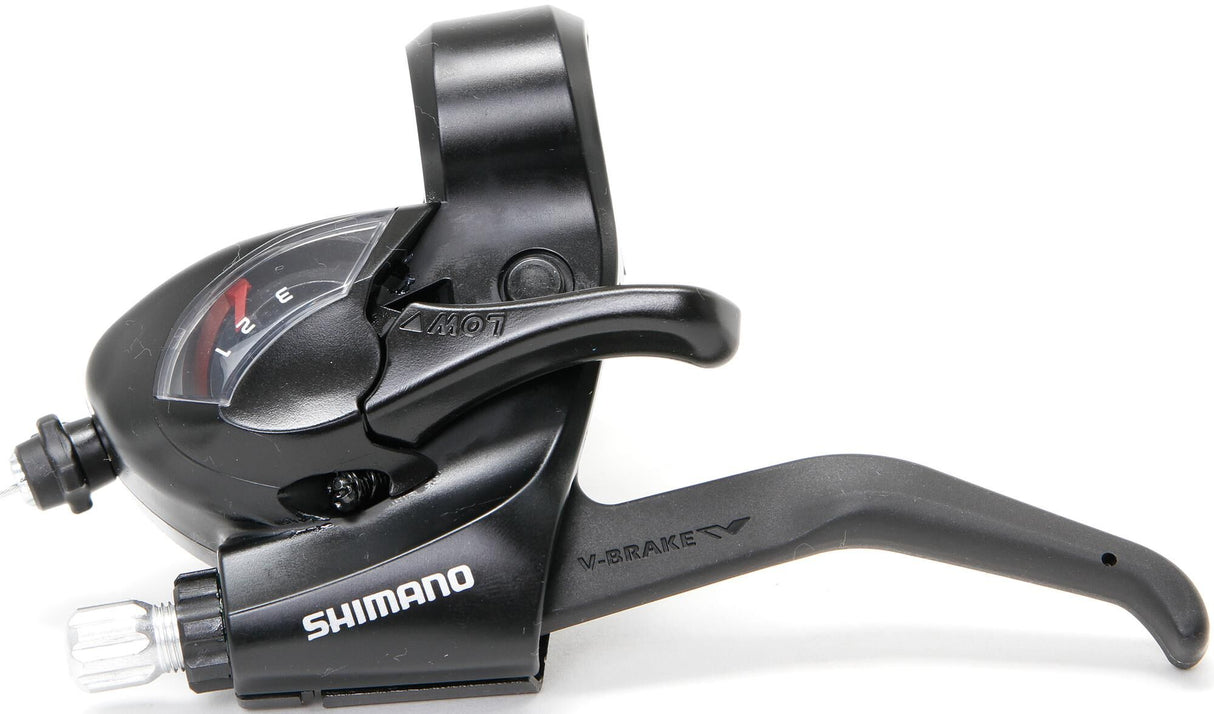 Shimano Versteller (balra) fékkarral 3 Speed ​​Tourney ST-EF41 fekete