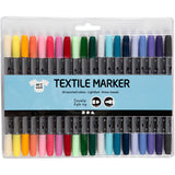Textilmarkörer - extra färger, 20: e.