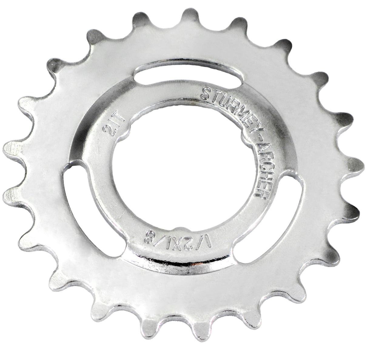 Sturmeyarcher sprocket sturmey archer 21t | 1 8 | sphere | chrome