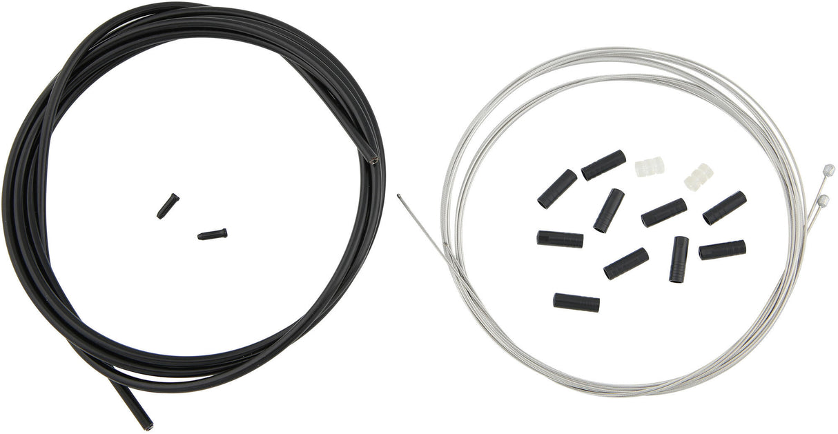 Contec derailleur cable set shift+ ct shift+ set stainless 1.1mx2275 mm black
