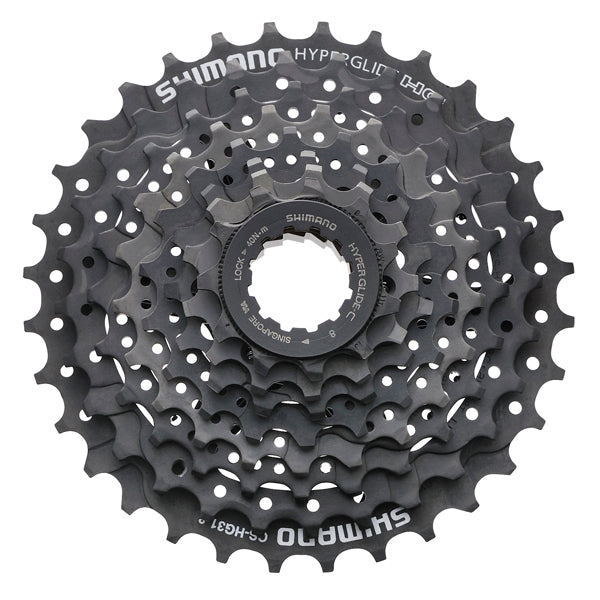 Shimano kaseta 8 Speed ​​Altus HG31 11-34T - črna (embalaža na delovnem mestu)