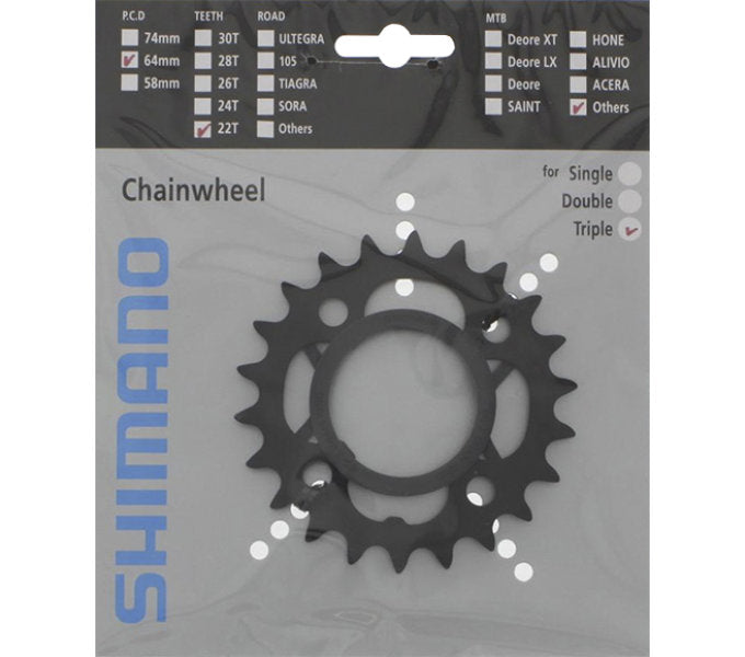 Shimano Chain Ring Shim.Acera FC-M391 26T.64mm, T521