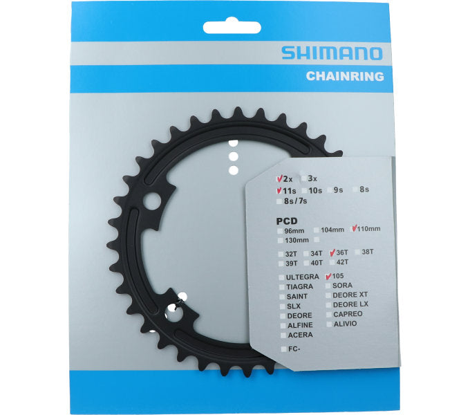 Shimano lánc top 105 11v 36T Y1WV36000 FC-R7000 fekete