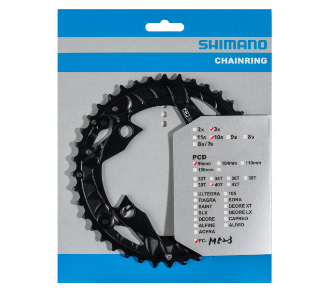 Shimano Chain top 40t FC-MT500 FC-M523 (AN) 10 speed black